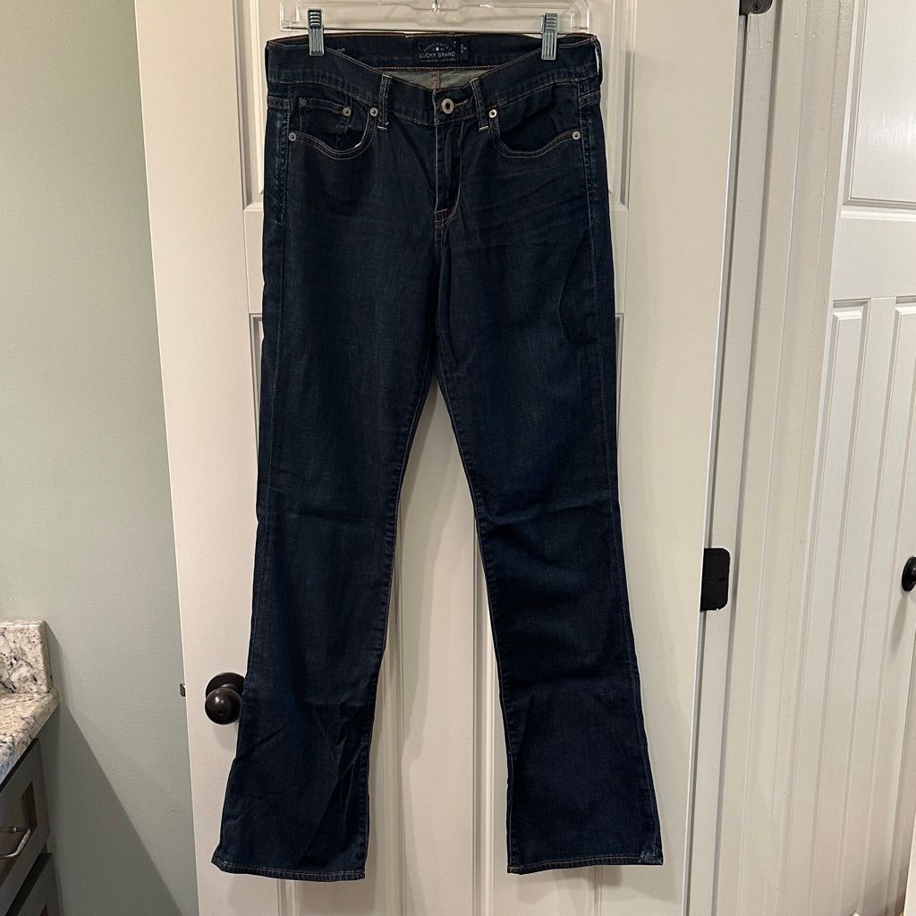 Lucky Brand Dark Indigo Flare Jeans Lucky Brand Dark Indigo Flare Jeans